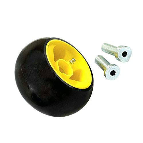 (New Part) AM115488 Deck Wheel Kit Compatible with John Deere AM117478 F710 F725 F735 Front Mower + All Other Models in The Description