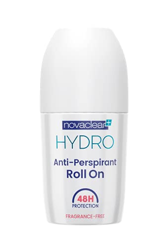 Image of Novaclear Hydro Anti-Perspirant Roll-On – Fragrance-Free 48H Odour & Sweat Protection with Hyaluronic Acid & Allantoin – Soothing & Moisturizing Deodorant for Dry and Sensitive Skin 50 ML