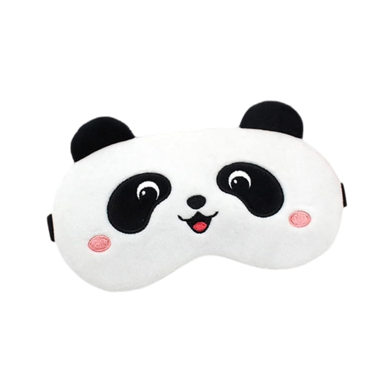 ROCXY Cute Panda Fur Sleeping Eye Mask for Girls and Boys Smooth for Blind Fold (Pack of 01) (B0DH2VFZZY) Amazon Price History, Amazon Price Tracker