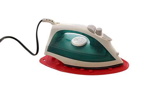 Dependable Industries Inc. Essentials Ironing Board Pad to Use Anywhere Quilted Magnetic Corners Iron Anywhere Travel Home with Silicone Heat Resistant Iron Rest Pad (Red) - Image 5