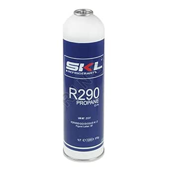 R290 Propan Kältemittel, Kühlgas, 370 g Flasche : Amazon.de: Sport ...