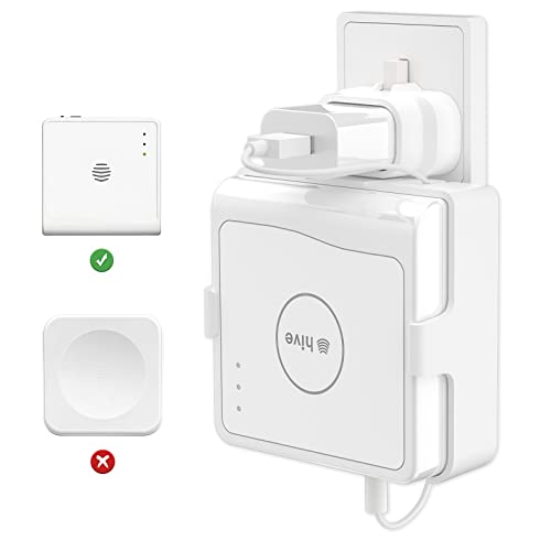HOLACA Hive Hub Wall Mount Outlet Mount for Hive Wireless Smart Home Automation Hub Controller (Plug NOT Included)