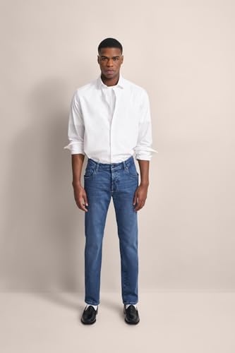 bugatti Herren Jeans Modern Fit mit Stretch – Bequeme elastische Denim Hose für Alltag – Ganzjahresjeans mit hohem – Ansicht 3