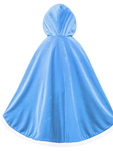 Capa de Princesa para Niñas con Capucha y Pelaje miniatura 5