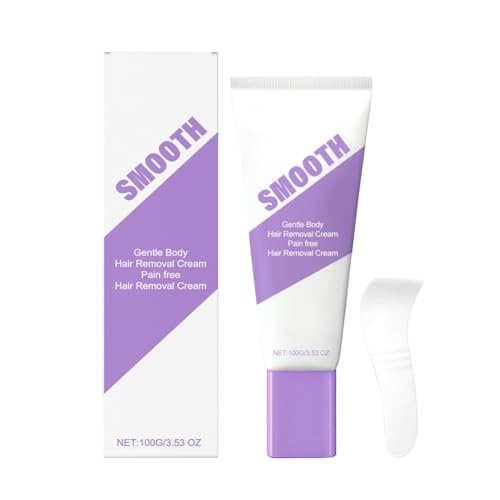Sanfte Pflanzliche Haarentfernungscreme, Schmerzfreie, Makellose Enthaarungscremes Für Empfindliche Haut, Scham, Körper, Private Bereiche, Achselhöhlen Und Bikinizone, Nährende(1pc)