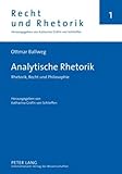 schlieffenplan leicht erklärt  Analytische Rhetorik: Rhetorik, Recht und Philosophie- Herausgegeben von Katharina Gräfin von Schlieffen (Recht und Rhetorik, Band 1)