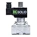 U.S. Solid 3/4 inch Solenoid Valve - Stainless Steel 110V AC Solenoid Valve, Normally Open, Viton Seal