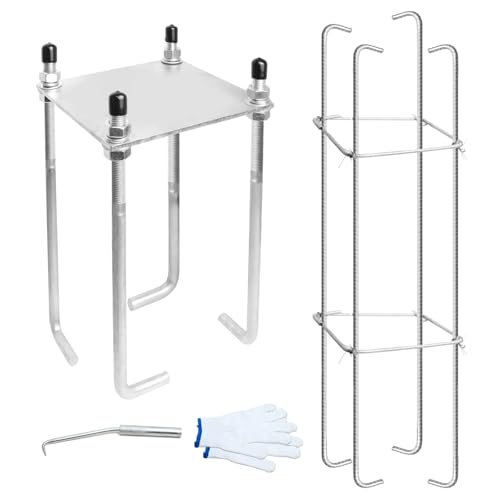JUKFITA 9-Inch Basketball Hoop Ground Anchor Kit