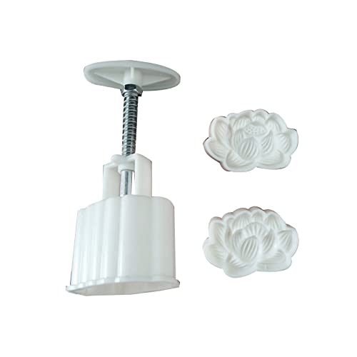 Chinese Various Shape Mold 50g Hand Pressure Fondant Moon Cake Press Cookie Baking Tool