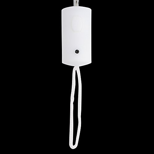 Compact Umbrella - White - Great For Travel - Lightweight - 41" Across - 20.5" Long - Push Button Auto Open - Polyester - Flat Top - 12 Pack #TOP1
