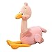 Tomaibaby Peluche de Avestruz de Peluche de Juguete Decorativo Animal Almohada Niños de Peluche de Juguete de Regalo para La Decoración del Hogar del Favor de La Fiesta de Cumpleaños (Rosa)