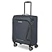 Travelite Handgepäck Koffer mit 4 Rollen für Condor + Ryanair, integriertes Zahlenschloss, Bordtrolley Jetpack: Superleichter Weichgepäck Trolley mit Aufsteckfunktion, 55x40x20 cm, 37 l, 1,9 kg