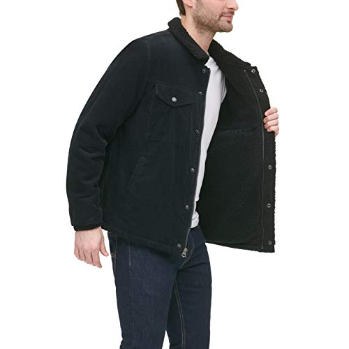 Image of Levi's Men's Corduroy Sherpa Lined Trucker Jacket (Regular & Big & Tall Sizes)
