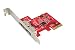Ableconn PEX-SA130 2-Port eSATA III 6Gbps PCI Express Two Lanes Host Adapter Card - AHCI Port-Multiplier PCIe 2.0 x2 Controller Card - ASMedia ASM1062 Chipset