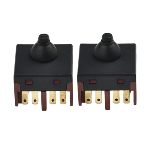 Interrupteur meuleuse d'angle poussoir double pack robuste pour rénovation