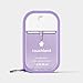 Touchland Hand Sanitizer Mist Case 1FL. OZ., Protective and Stylish Hand Sanitizer Spray Accessory, Silicone Case with Keyring, Purple Haze