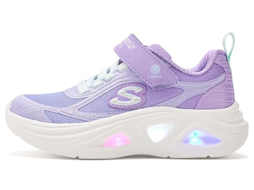 Skechers Sola Glow 2.0 basket pour enfant en taille 27.5 avec semelle lumineuse - 4