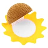 Joyero de Girasol de Tela de Terciopelo, Estuche Decorativo para Guardar Pendientes y Collares, Bonito diseño Floral para Anillos y baratijas para Mujeres y niñ