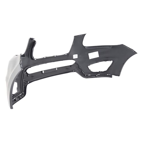 Image of FitParts Compatible with Hyundai Santa Fe 2010-2012 Front Bumper Cover | Primed, With Fog Light Holes, Without Parking Sensor Holes, Ready to Paint, OEM 865110W700, HY1000181