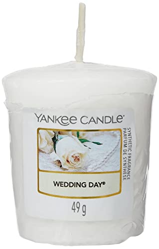 Yankee candle 578438E Bougie votive senteur Jour de Noces 49 g Blanc
