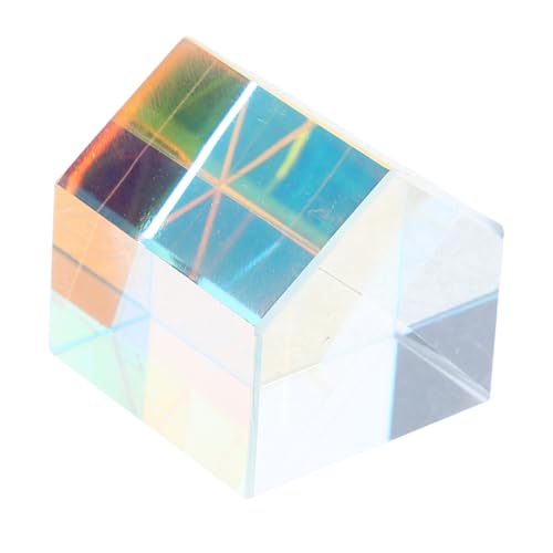 Garneck 1Set Prism Suncatcher Cube Color Mixing Light Prism for Home Decor Unique Present for Spectacular for Desks and Windows Enhance Aesthetic Appeal