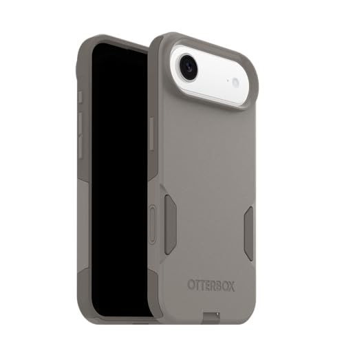Image of OtterBox iPhone Air Commuter Series Case - Grey Comfort - Thin & Protective iPhone Case, Dual-Layer, Impact Absorbing iPhone Case