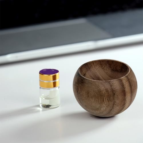 Difusor de Aceite Esencial de Madera en Forma de Huevo 2 Piezas miniatura 3