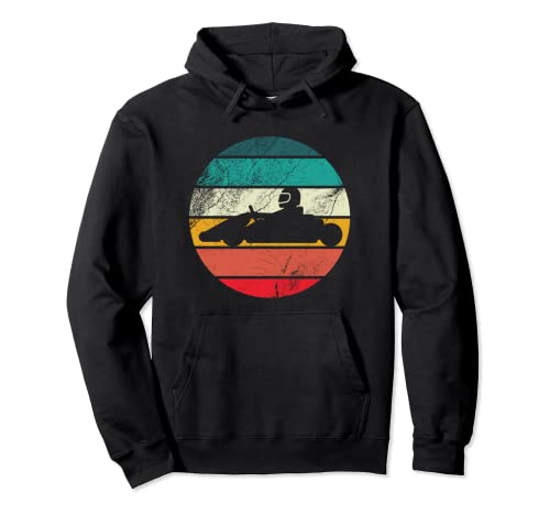 Retro Gokart Racer Vintage Kart Motor Racer Gokart Pullover Hoodie Retro Gokart Racer Vintage Kart Motor Racer Gokart Pullover Hoodie