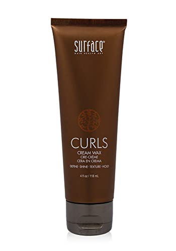 Surface Hair - Curls Cream Wax Define And Add Shine And Texture To Curly Hair With Cocoa And Shea Butter 4 Fl. Oz.