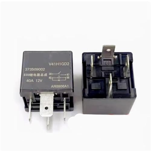 Relais 4 broches 12 V DC 40A V41H1GD2 pour circuit automobile