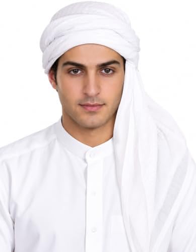 JPXH keffiyeh arabe para hombre turbante muslim palestine scarf saudi arabic agal sheik gorros costume for men