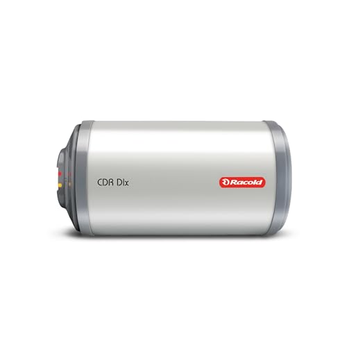 Image of Racold CDR DLX 15ltr Horizontal (LEFT SIDE) Water Heater with Free Installation & Pipes||Fits Under False Ceilings|Titanium Enameled Coating|| Warranty:5 Yr Tank, 2 Yr Element,2 Yr Product