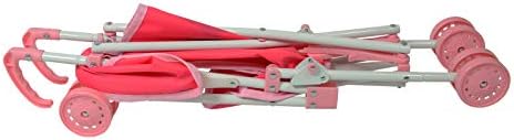 Unicorn Baby Doll Accessories - Pretend Play Kids Toys - Great for Travel (Doll Stroller)