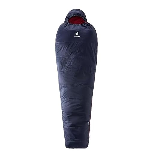 Deuter, Saco de Dormir Dreamlite, com Faixa de Temperatura entre +16ºC (conforto) e +3ºC (limite), Azul.