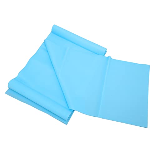 70.87in Yoga Tension Belt Exercise Resistance Bands Elastic Yoga Band Exercise Fitness Equipment Health Household for Fitness Physical Therapy Blue