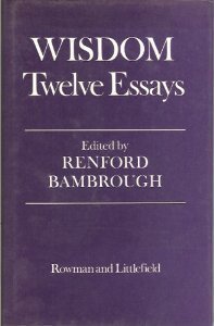Hardcover Wisdom: Twelve Essays Book