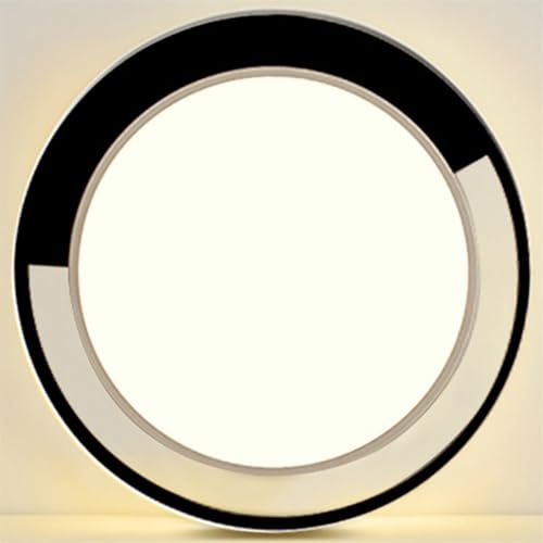 Plafonnier LED moderne 26W rond blanc dimmable avec 3 CCT