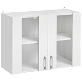 LE MEUBLE CUISINE HAUT double portes Cuisineandcie est design, fonctionnel et économique. Composé de 2 portes équipées de charnières renforcées ajustables et d'amortisseurs pour une fermeture discrète et automatisée, il présente les dimensions suivantes : L 80cm x H 60cm x P 32 cm.