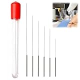 3D Printer Nozzle Cleaning Needles 6 Sizes 3D Printer Cleaning Tools Kit Stainless Steel Nozzle Cleaning Needles 3D Printer Cleaner Accessories