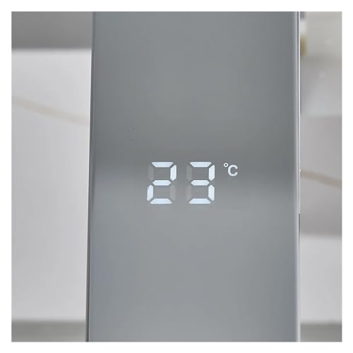 Torneira de cozinha cinza com sensor inteligente, torneira para bacia com tela digital, torneira mis