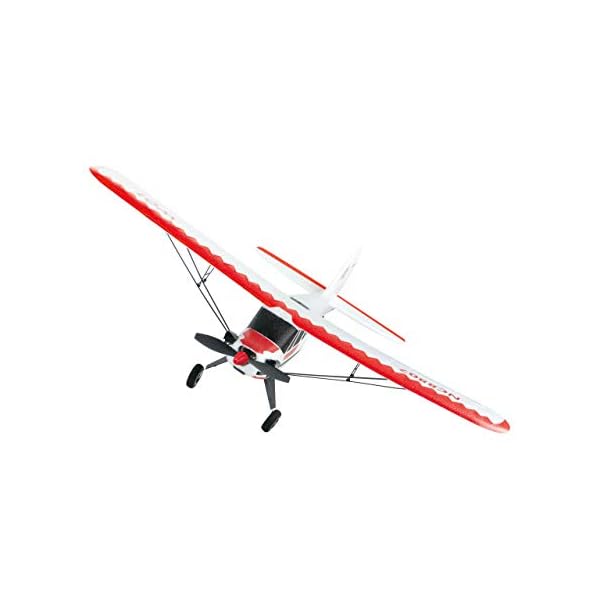 Amewi Piper J-3 Cup rot/weiÃ, 3 Kanal RTF, Gyro, Mode 2 – Bild 4