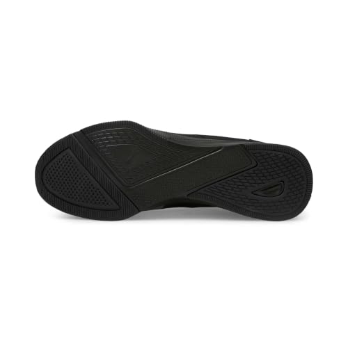 Image of PUMA Unisex Flyer Runner MESH Running Shoe, Black-Castlerock, 3.5 UK