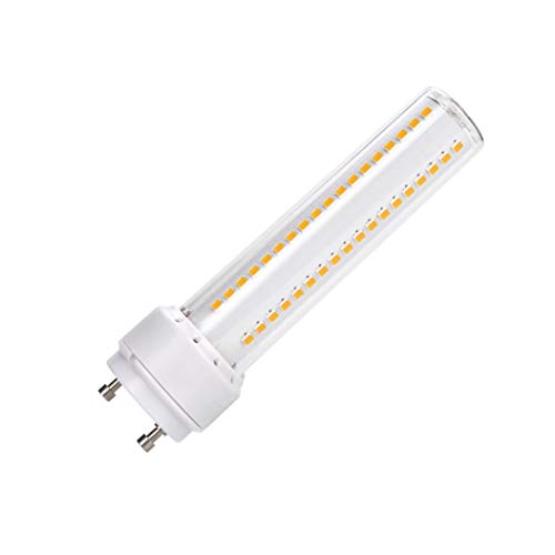 Legelite 2 Pack Gu24 Led Bulbs 12W 1200Lumen 85-265V Ac 6000K Cool White (Remove/Bypass Your Ballast) #TOP2