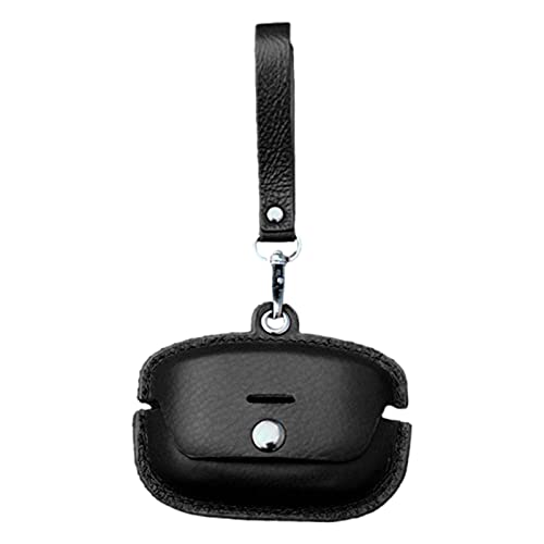 sillervan couro para fones ouvido sem fio Sony WF-1000XM4, capa protetora couro PU macio à prova cho