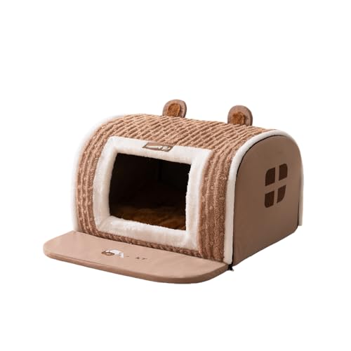 Aoyhome�y�b�g�x�b�h �~ �� �n�E�X �h�[���^ ������� �L�p �y�b�g�n�E�X �􂦂� �ӂ�ӂ� �g���� ����~�� �N�b�V�����t�� �������薰��� ���L�p ���K �ۉ� �����΍� ������^�� ���� �y�b�g�p�i (�J�[�L,L�F50*40*35cm)