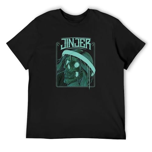 Jinjer Ukrainian Metalcore Band Strange Daze - Camiseta para hombre, Negro, 3XL