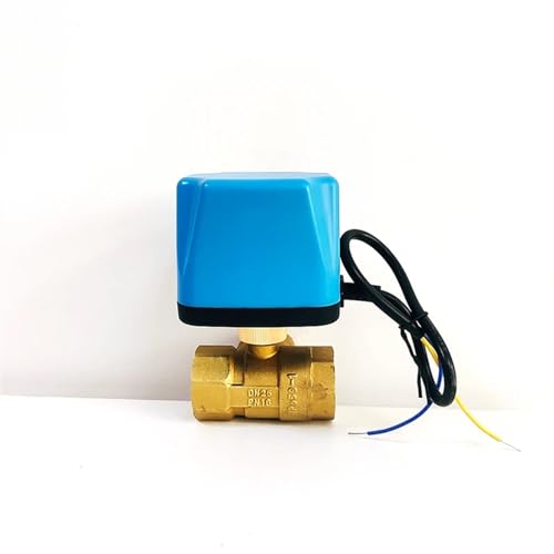 Vanne motorisée 3/4 en laiton 220V normalement ouverte pour chauffage - 5