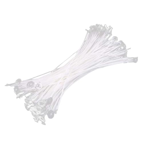 ARTIBETTER 100pcs 15cm Candle Wick Core Paraffin Wax Coating for DIY Smoking- Candles