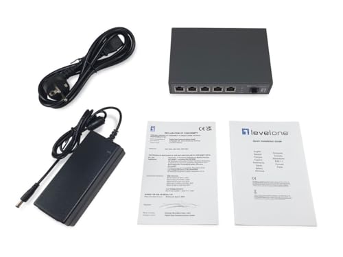 Levelone Switch Di Rete 5 Porte 2.5G Ethernet Poe GEP-0625 - 5