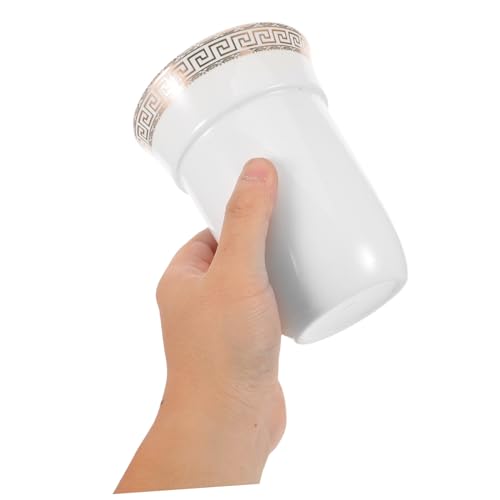 Brosse toilette céramique et support antidérapant pour WC - 5